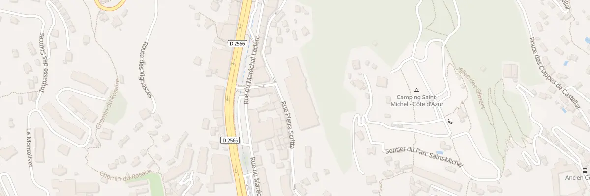 Plan du 18 Rue Pietra Scritta à Menton