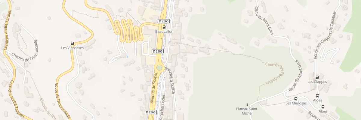 Plan du 54 Rue Pietra Scritta à Menton