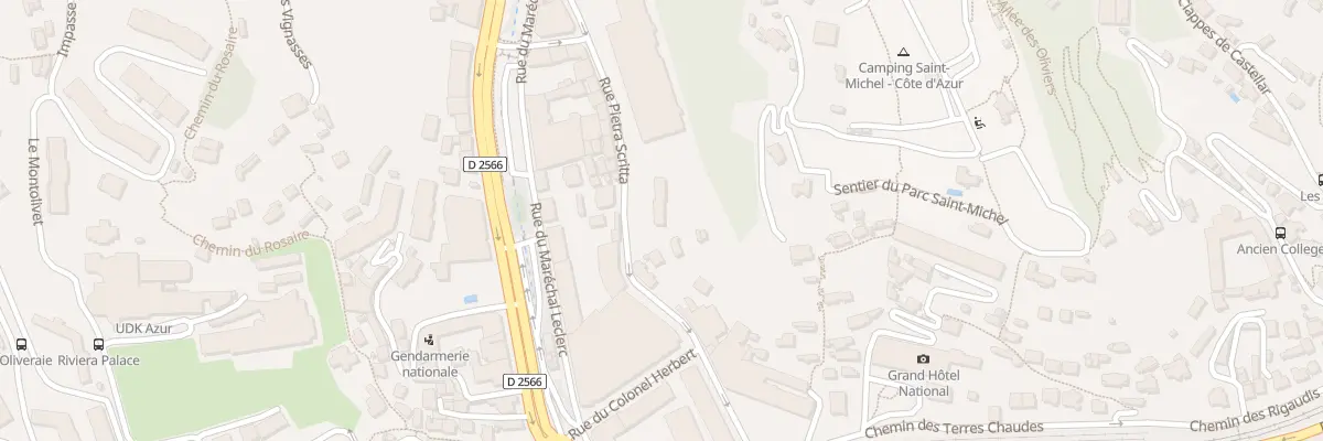 Plan du 10 Rue Pietra Scritta à Menton