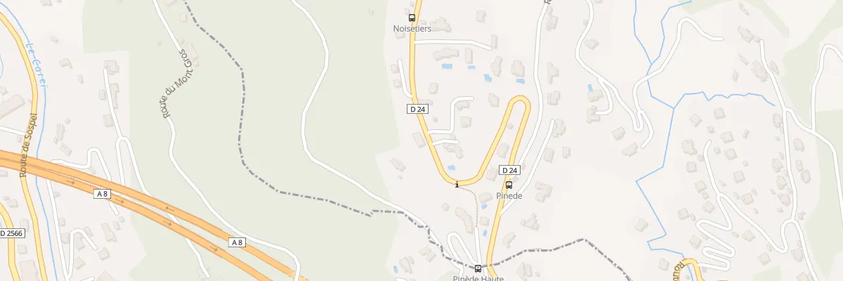 Plan du 3909 Rte de Castellar à Castellar
