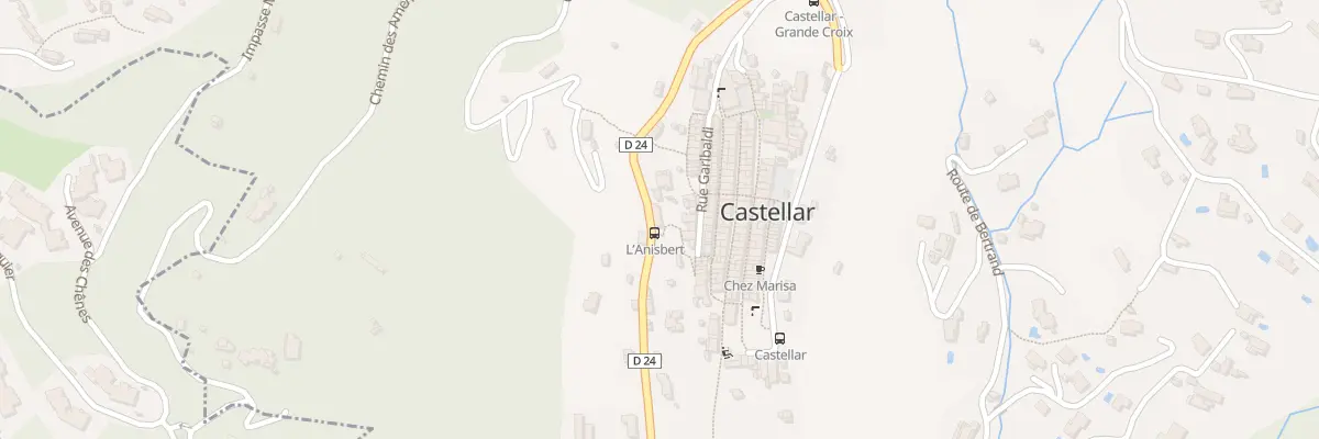 Plan du 5234 Rte de Castellar à Castellar