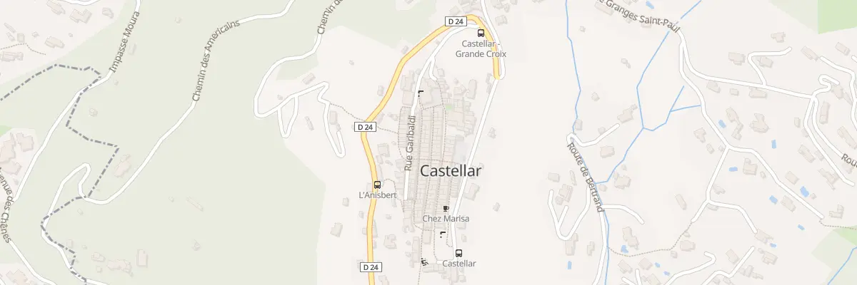 Plan du 39B Rue General Sarrail à Castellar