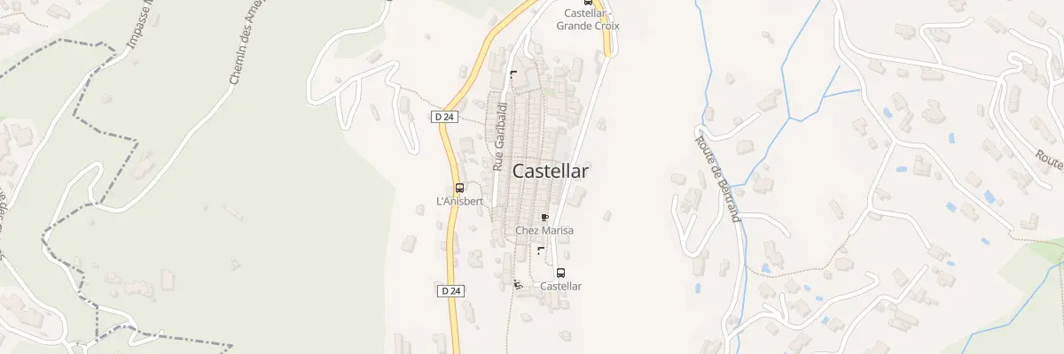 Plan du 25 Rue de la République à Castellar
