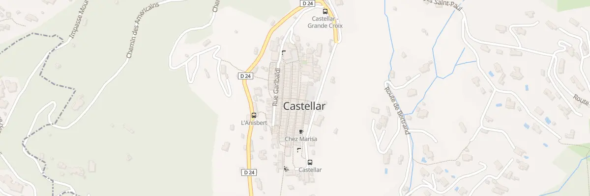 Plan du 33 Rue de la République à Castellar