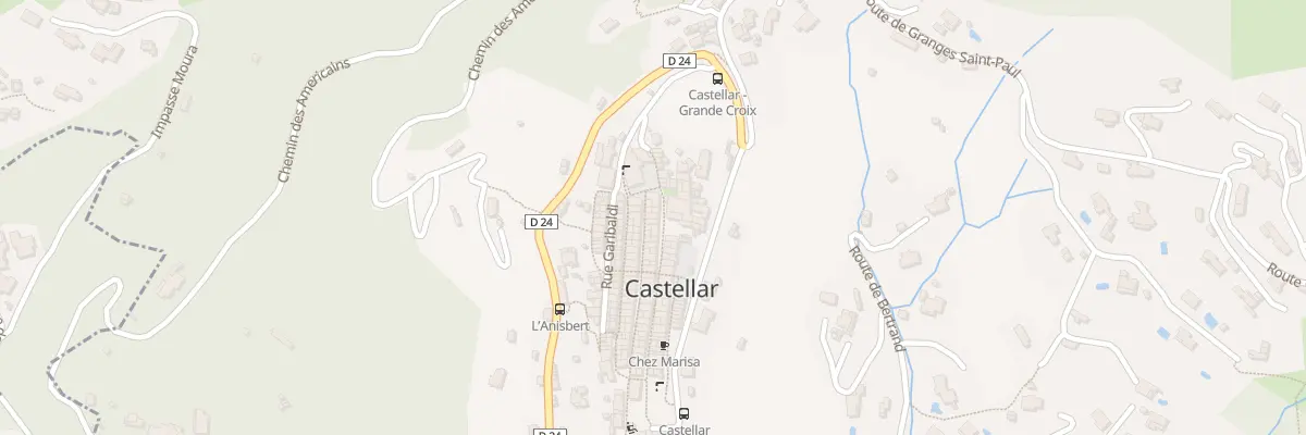 Plan du 43 Rue de la République à Castellar