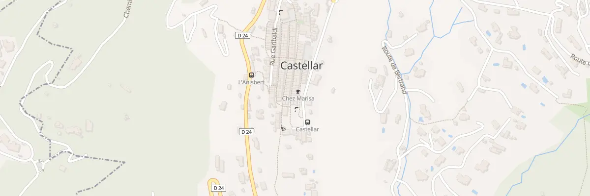 Plan du 8 Rue de la République à Castellar