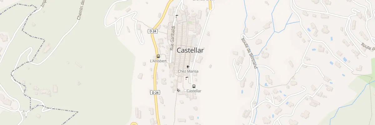 Plan du 24 Rue de la République à Castellar