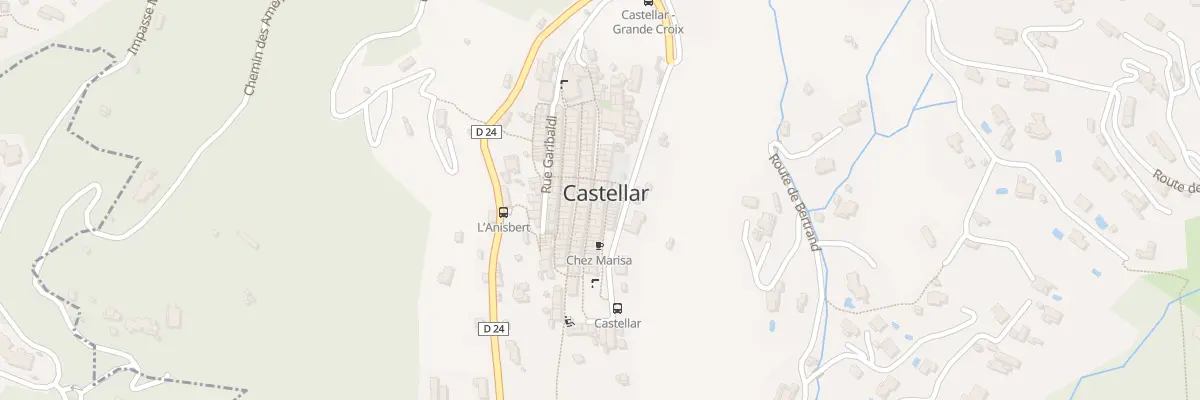 Plan du 34A Rue de la République à Castellar