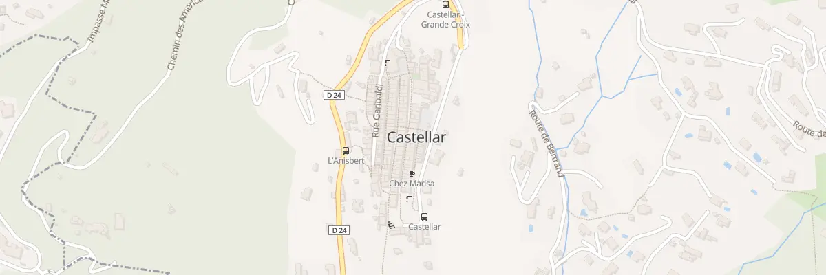 Plan du 38 Rue de la République à Castellar