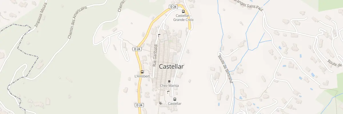 Plan du 50 Rue de la République à Castellar