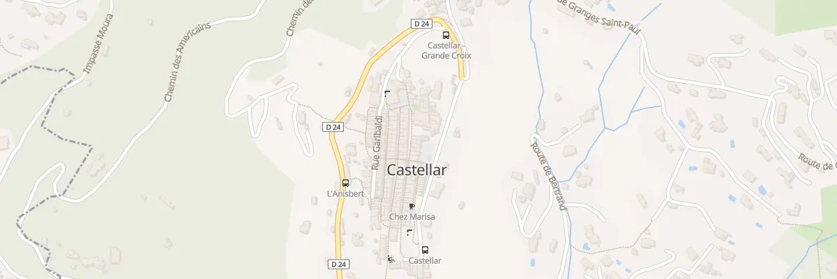 Plan du 54 Rue de la République à Castellar