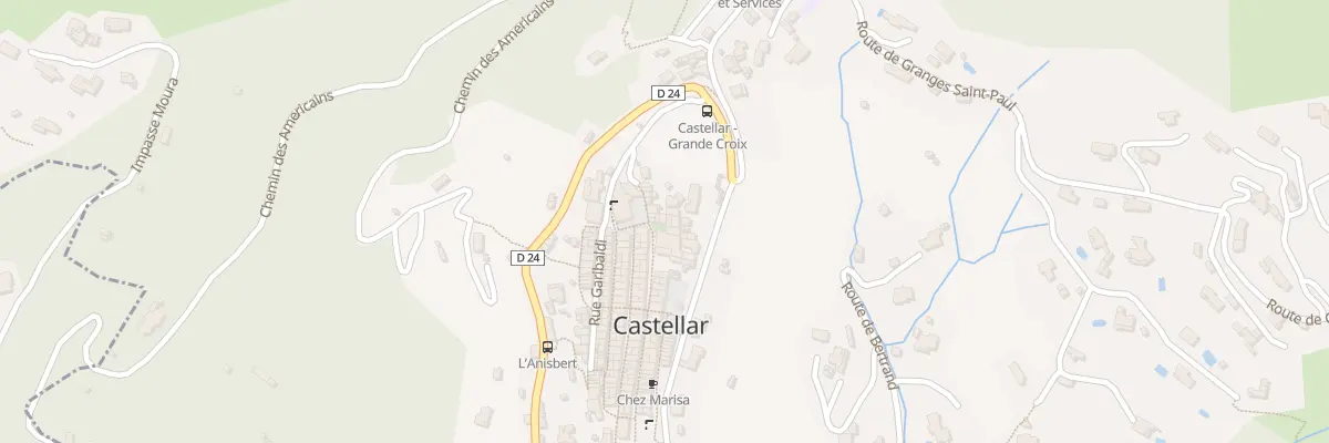Plan du 60 Rue de la République à Castellar