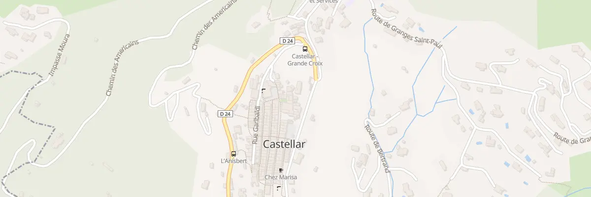 Plan du 58C Rue de la République à Castellar