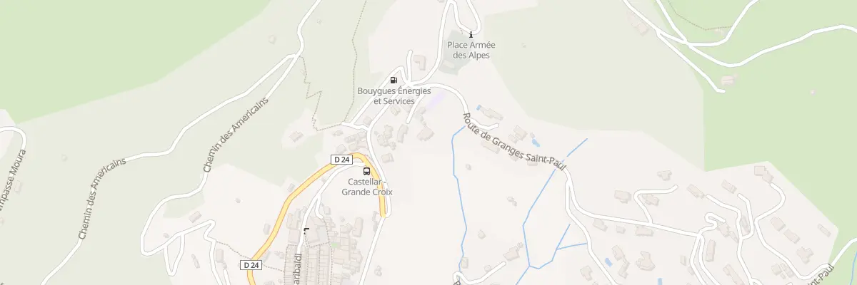 Plan du 69 Rte des Granges St Paul à Castellar