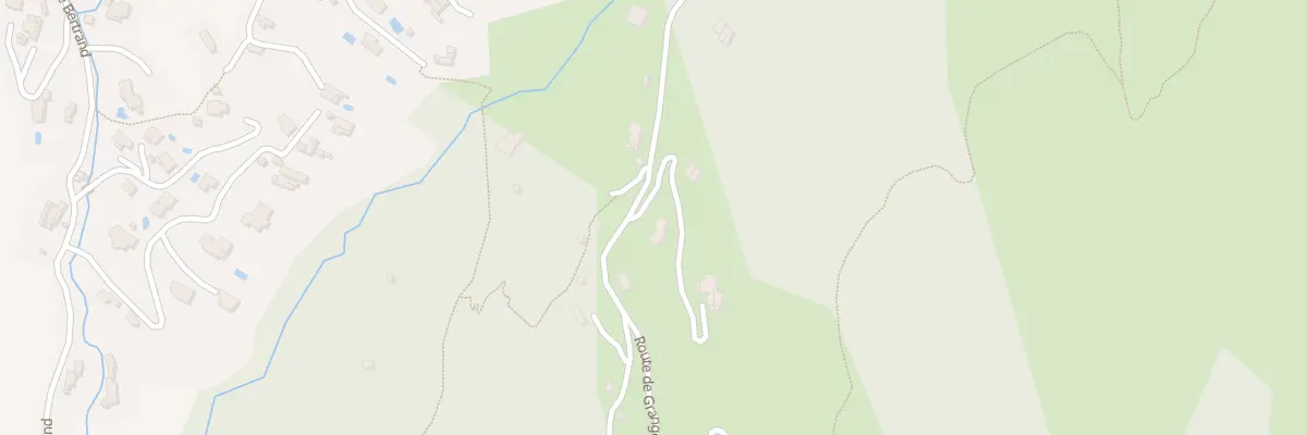 Plan du 975 Rte des Granges St Paul à Castellar