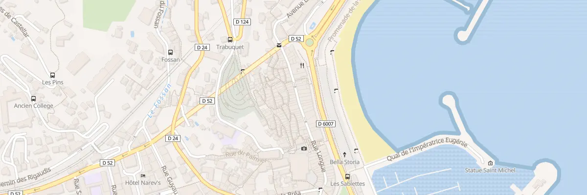 Plan du 52 Rue Longue à Menton