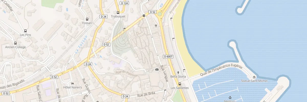 Plan du 40 Rue Longue à Menton