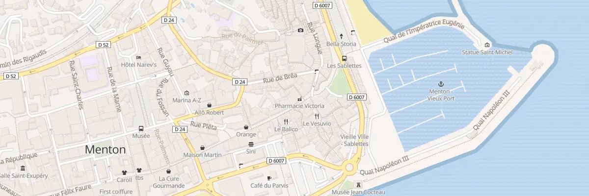 Plan du 27 Rue Saint-michel à Menton