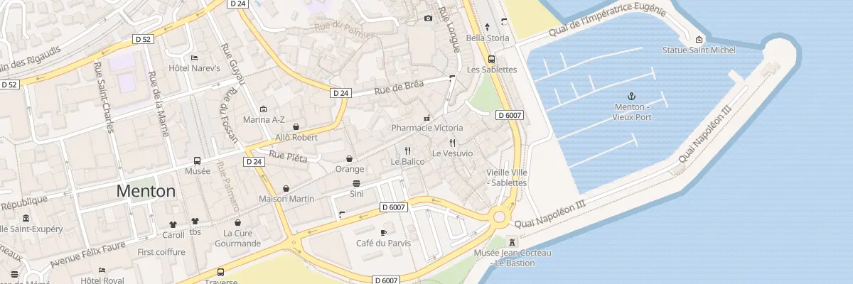 Plan du 32 Rue Saint-michel à Menton