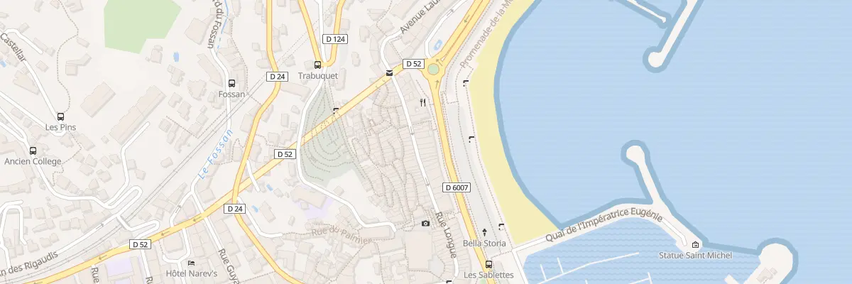 Plan du 87B Rue Longue à Menton