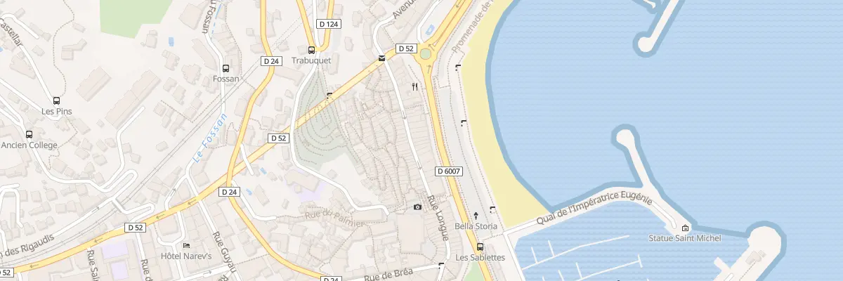 Plan du 81 Rue Longue à Menton