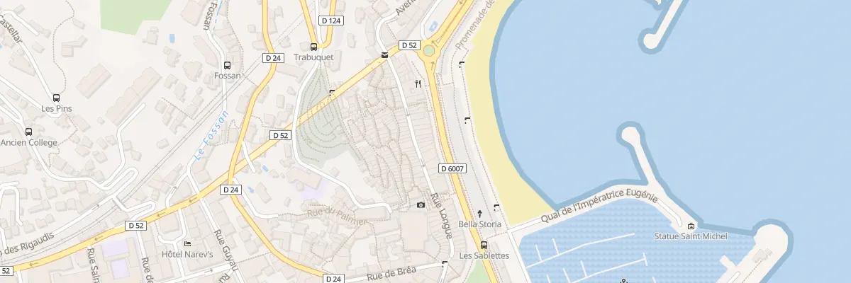 Plan du 77 Rue Longue à Menton