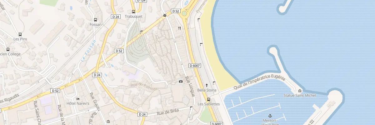 Plan du 61 Rue Longue à Menton