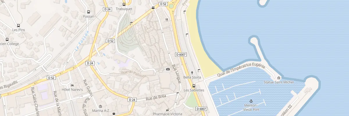 Plan du 53 Rue Longue à Menton