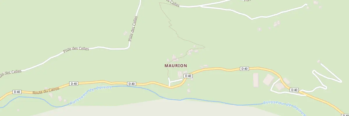 Plan du 5204 Maisons Inferieures à Saorge