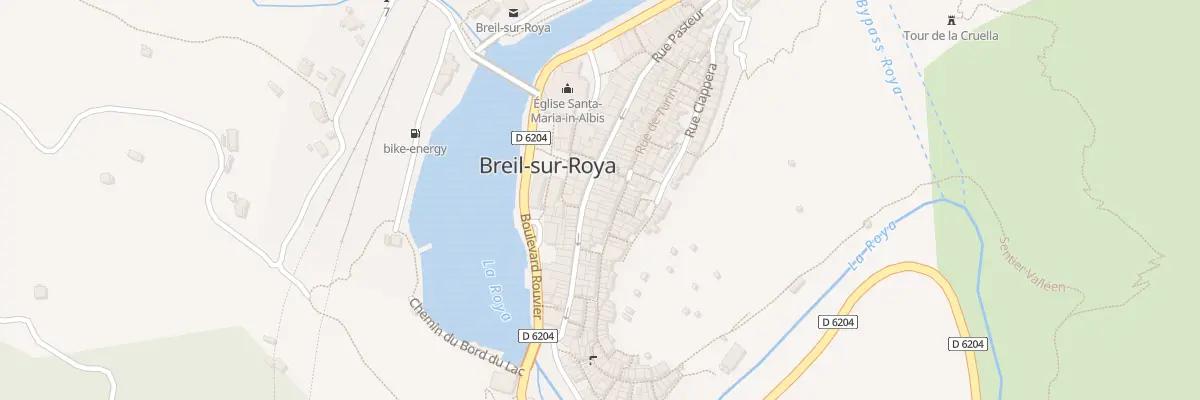 Plan du 58 Rue Pasteur à Breil-sur-Roya