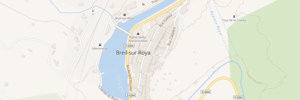 Plan du 46 Rue Pasteur à Breil-sur-Roya