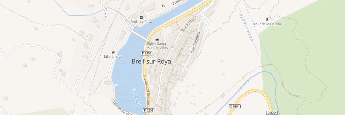 Plan du 44 Rue Pasteur à Breil-sur-Roya