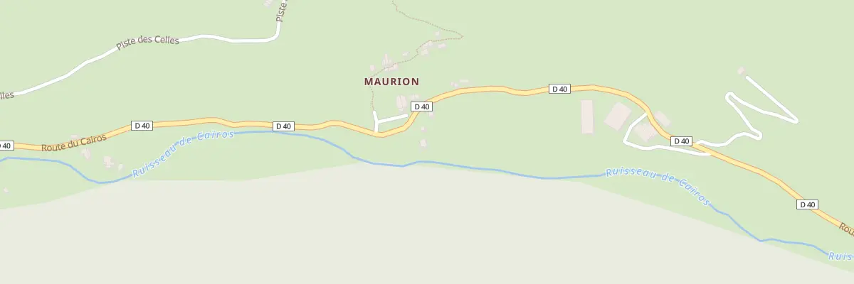Plan du 5210 Cian de Morion à Saorge
