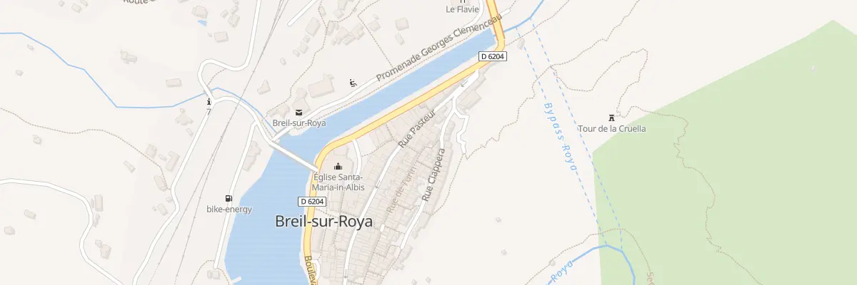 Plan du 5 Rue Parmentier à Breil-sur-Roya