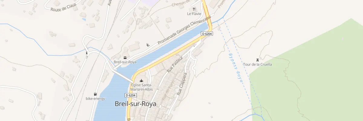 Plan du 8 Rue Pasteur à Breil-sur-Roya