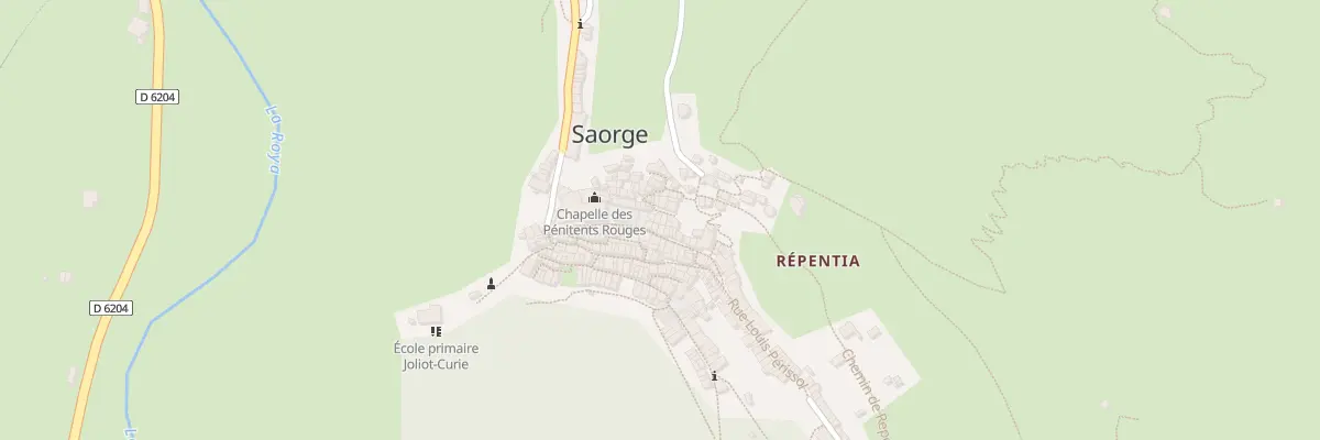 Plan du 15 Rue Pastorelli à Saorge