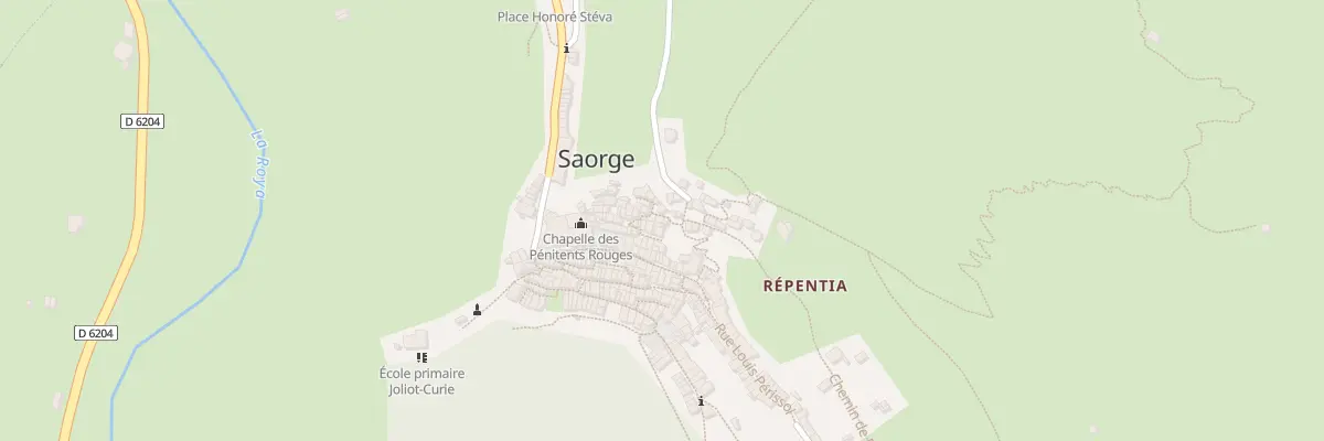 Plan du 31 Rue de Verdun à Saorge