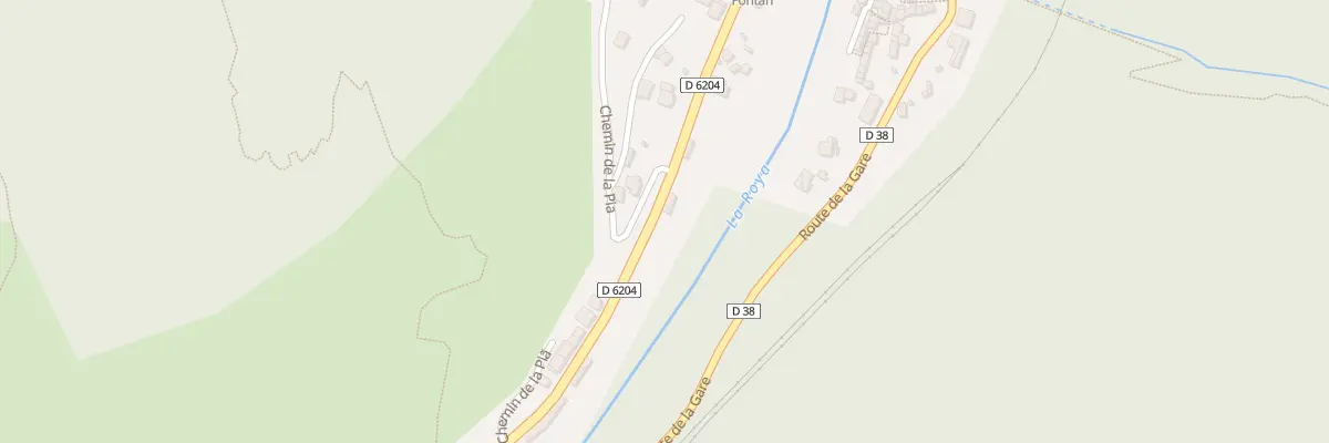 Plan du 9 Av Marechal Foch à Fontan