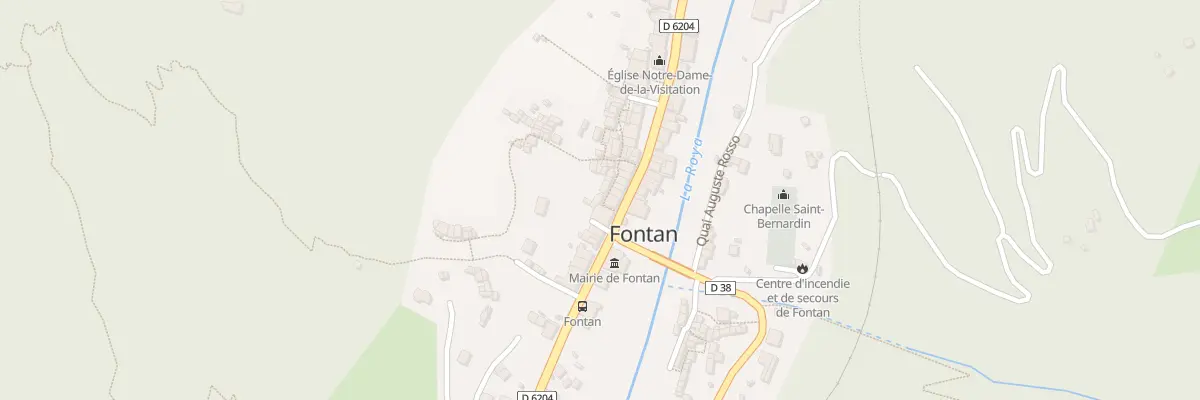 Plan du 12 Rue des Bonfantes à Fontan