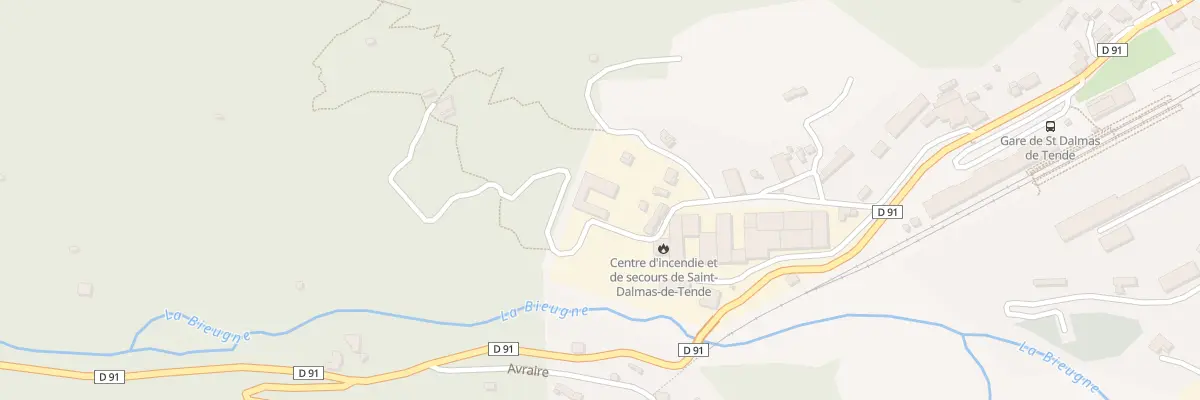 Plan du 5001 Av Martyrs de la Résistance à Tende