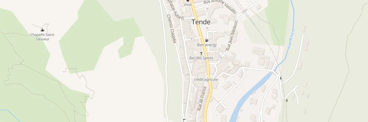 Plan du 24 Rue Béatrice Lascaris à Tende