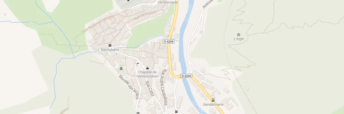 Plan du 31 Av Georges Bidault à Tende