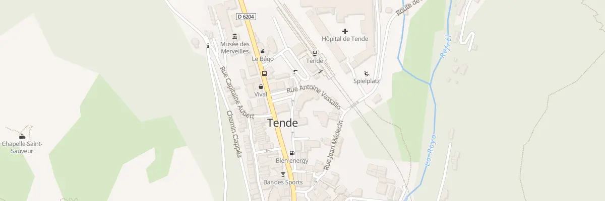 Plan du 6 Rue Sébastien Grandis à Tende