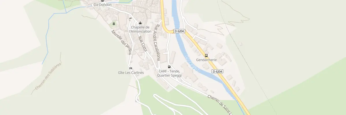 Plan du 54 Av Georges Bidault à Tende