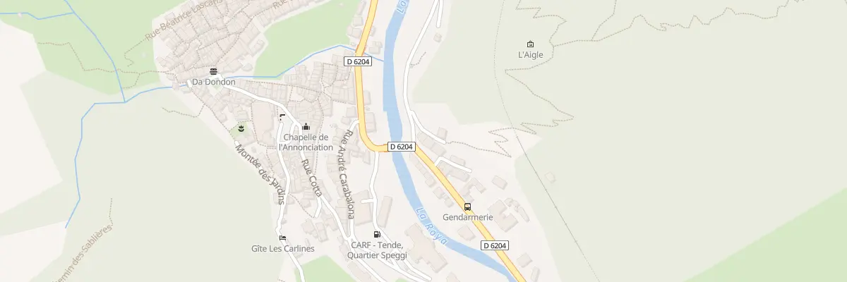 Plan du 49 Av Georges Bidault à Tende