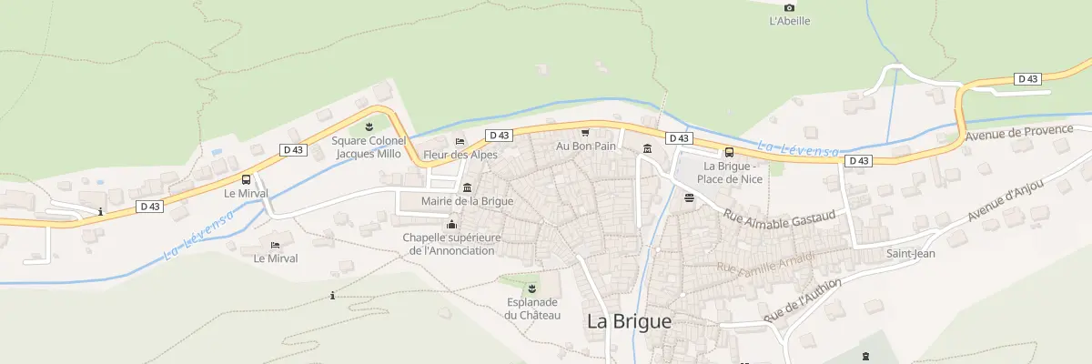 Plan du 11 Rue Pastorello à La Brigue