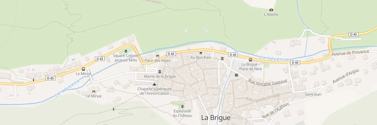 Plan du 28 Rue Spinelli à La Brigue