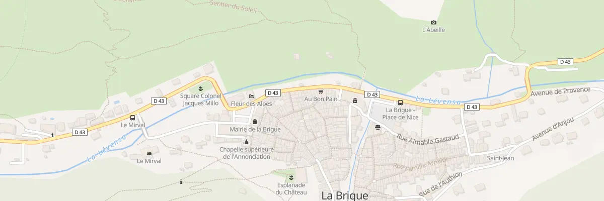 Plan du 26 Rue Spinelli à La Brigue