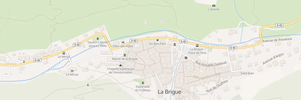 Plan du 53 Rue Spinelli à La Brigue