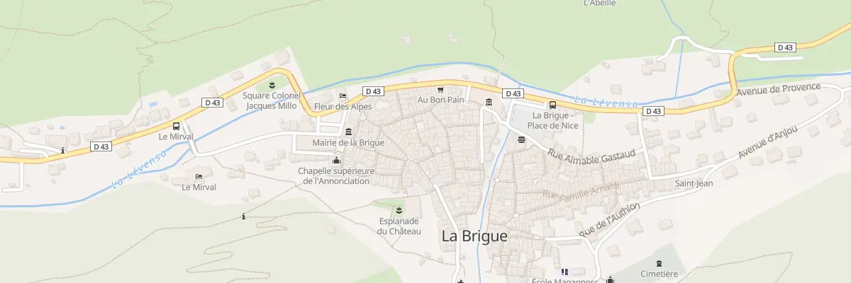 Plan du 6 Rue Pastorello à La Brigue